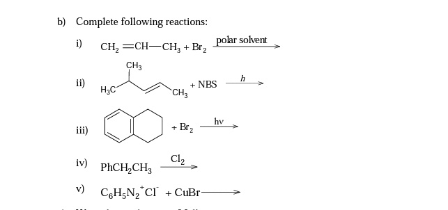 Question image for Help i have attached the reactions ...............